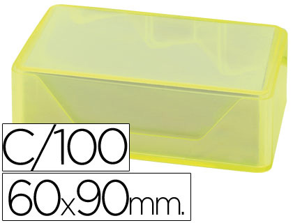 100 tarjetas de visitas Liderpapel 90x60mm. 250g/m² blancas